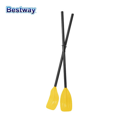 Bestway 61136/61140/61142/61146 1-3 Person Heavy Duty Inflatable Kayak - Long Lasting PVC Rafting Adventure Boat for Thrilling