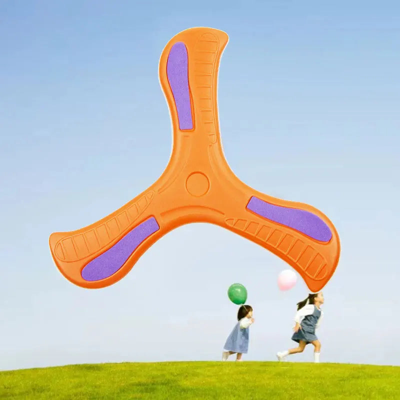 1PC Boomerang Children's Game Pet Toy Parent Child Interactive Toy Educational Outdoor Stress Relieving Toys Spinning Frisbee