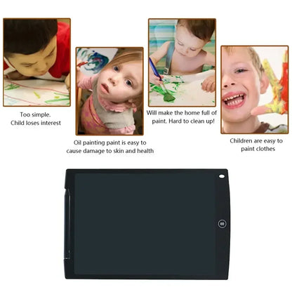 8.5/10/12/16 in LCD Drawing Board Writing Tablet Digit Magic Blackboard Art Painting Tool Kids Toys Brain Game Child's Gift