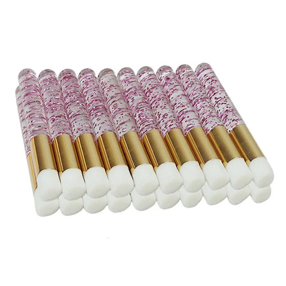 Wholesale 30/50pcs Eyelash Cleaning Brushes for Eyelash Extensions Glitter Lash Shampoo Brushes Nose Pore Cleansing Makeup Tools