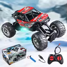 4-Way Remote Control Car with Lights