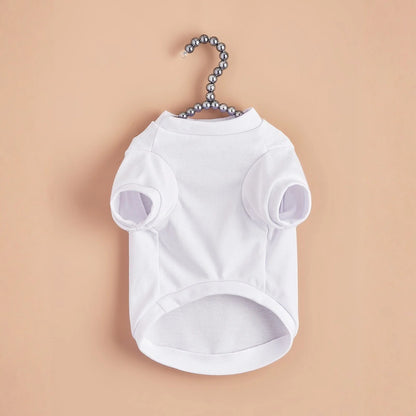 Breathable Dog T-shirt Solid Comfortable Thin Vest For Dogs Cute Summer Pet Clothes Dog Vest Tops Pet Supplies