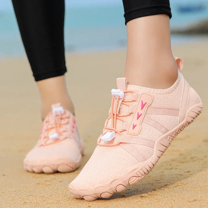 Aqua Shoes Men Beach Barefoot Water Shoes Summer Swimming Light Portable Wader Quick Dry Outdoor Upstream Wading Sneakers