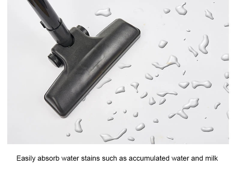 JIQI Multifunction Vacuum Cleaner Handheld Aspirator Dust Collector Powerful Suction Bucket Type Wet Dry Cleaning Machine Brush