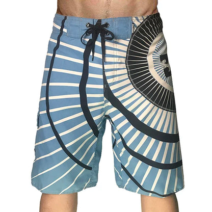 Plus Size Men's Swimming Shorts Board Shorts Bermuda Surfing Swim Shorts Dry Fit Boardshorts Swimwear Trunks Running Beach Pants