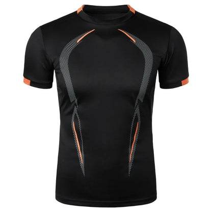 Summer Gym Breathable T Shirt Men Quick Drying Jogging Tops Men Lightweight Training Tees Fitness Tops Running Sweatwear