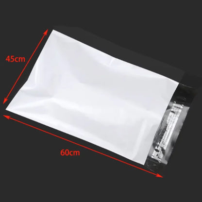 Bulk White Self-Seal Adhesive Courier Bags for Express Delivery - Plastic Packaging Pouches Envelope Storage Mail Envelope
