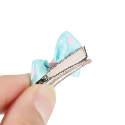 Hair Clips For Dogs Cat Sweet Bow Hairpins Colorful Hair Barrette Puppy Beauty Supplies Pet Butterfly Bows Pet Supplies