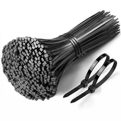 100pcs nylon plastic zip ties, cold resistant drawstring bags Cable Ties small