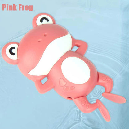 New Summer Bathroom Bath Shower Baby Clockwork Swimming Children Play Water Cute Little Duck Bathing Bathtub Toys For Kid Gifts