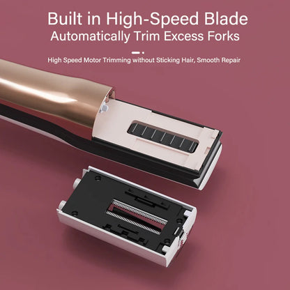 Hair Ends Trimmer Split Remover Dry Damaged Brittle Professional Automatic Trim Split for Women Cordless Hair cutting machine