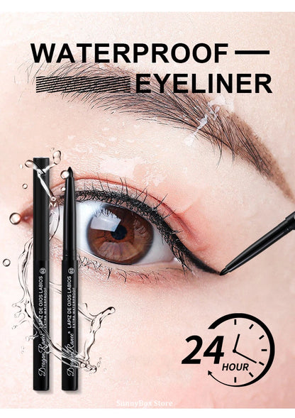 Matte/Pearlescent Eyeliner Gel Pencil Smooth Waterproof White Black Eye Liner Lying Silkworm Pen Cream Makeup for Eyes
