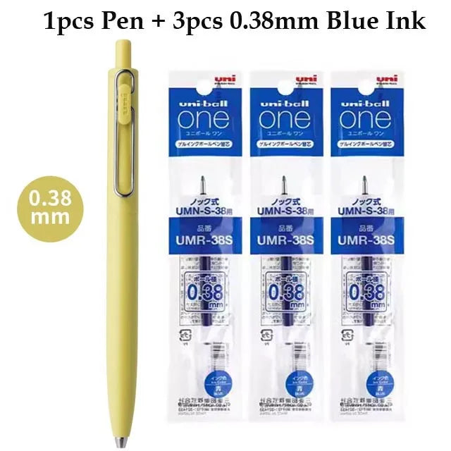 New Japan UNI Small Thick Core Gel Pen UMN-SF Summer Limited Thick Black Uniball One Low Center of Gravity Uniball Signature Pen