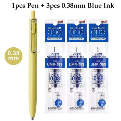 New Japan UNI Small Thick Core Gel Pen UMN-SF Summer Limited Thick Black Uniball One Low Center of Gravity Uniball Signature Pen
