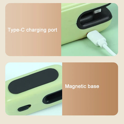Mini Heat Sealer 2 in 1 Rechargeable HandheldBag Sealer With Cutter Magnet Bag Resealer Machine for Plastic Bags Snack Bags