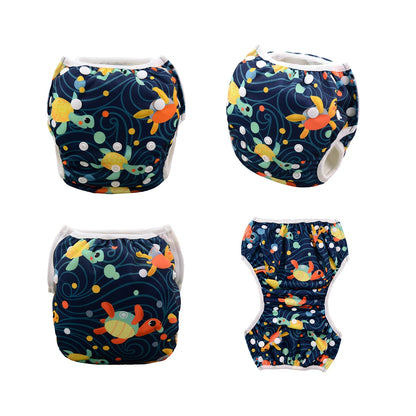 U PICK ALVABABY Swim Nappy Suitable for Swim Classes Fashion Design Reusable Swim Diaper for Baby Under 8 Months
