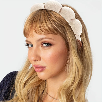 5PCS Spa Headbands and Bracelets, Including Hairpins, Face Wash and Skincare Headbands, Waterproof Makeup Headbands
