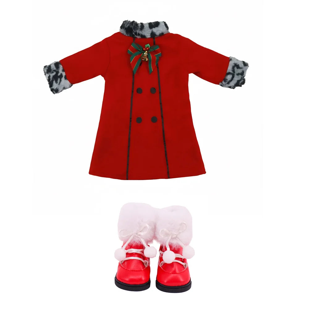 Doll Clothes Pretty Dresses Coat Daily Clothing Fashion Set For 43CM Baby Doll&18Inch American Doll,Girl Toys DIY Gifts