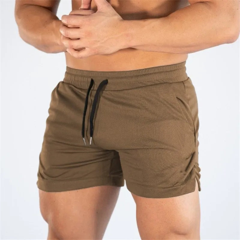 2023 Sports Trendy Men's Pants Summer Men's Sports Plus Size Mesh Breathable Shorts Running Beach Pants