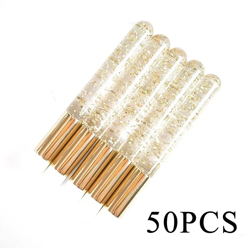 Wholesale 30/50pcs Eyelash Cleaning Brushes for Eyelash Extensions Glitter Lash Shampoo Brushes Nose Pore Cleansing Makeup Tools