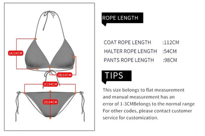 Nadanba Sexy Swimsuit Women Backless Fashion Abstract Printing Swimwear Bathing Bikinis Beach Party Two-Piece Bikini Set