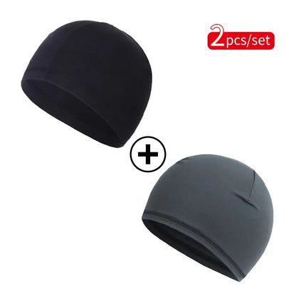2 Pcs Cooling Skull Cap Helmet Liner Cycling Cap Cooling Cap Sports Helmet Cap for Men Women Running Skiing Hat