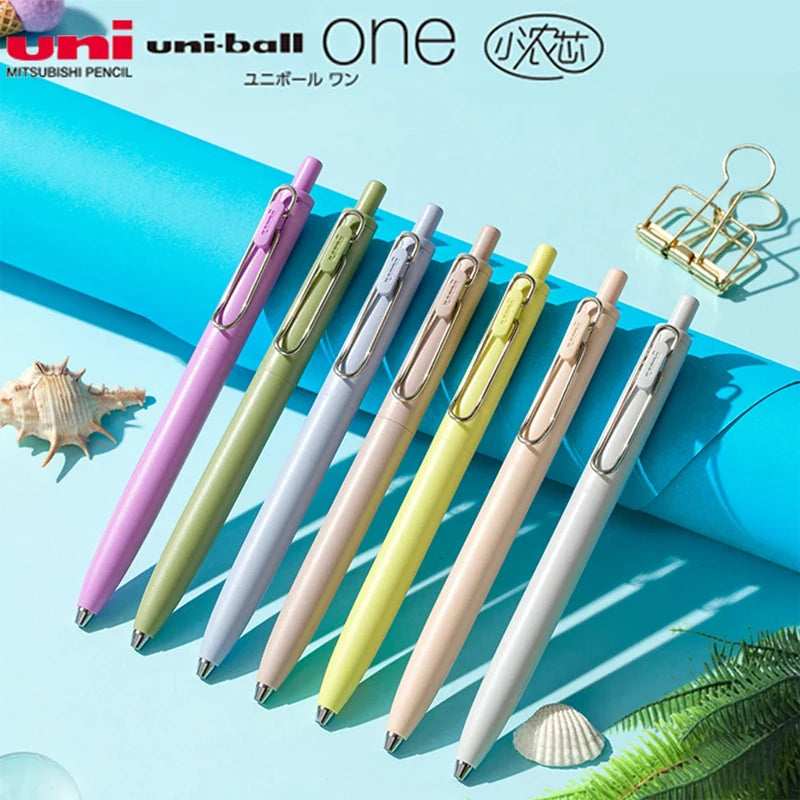 New Japan UNI Small Thick Core Gel Pen UMN-SF Summer Limited Thick Black Uniball One Low Center of Gravity Uniball Signature Pen