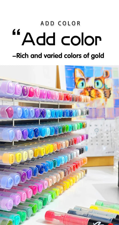 Guangna 360 288 Colors Acrylic Markers Brush Pens Fabric Rock Painting Pen Stone Ceramic Glass Wood Making school Art Supplies