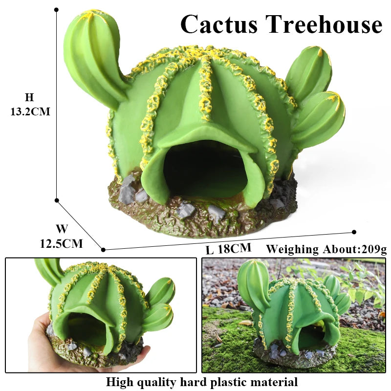 Oenux Simulation Home Decoration Stone Tree Stump Baobab Cacti Farm House Car Fence Accessory Animals Model Education Kids Toys