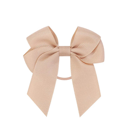 3.15inches Solid Color Hair Ribbon Hair Band for Girls Toddler Cheer Up Bows Head Rope Kids Headwear Ponytail Hair Accessories