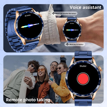 LIGE 2026 Voice Calling Smart Watch Men 1.38" HD IP68 Waterproof Sports Fitness Watches New Man Women Smartwatch For Android iOS