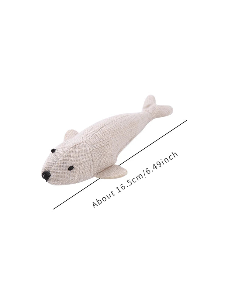 The new canvas collection of Sea creatures includes sound paper bite resistant interactive play pet supplies
