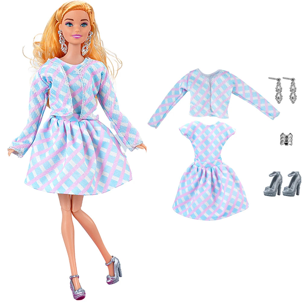 NK Official 11.5 Inch Doll Clothes for 29CM Babi Doll Princess Outfits Dolls Accessories For 1/6 Doll Clothing Toys Gift JJ -