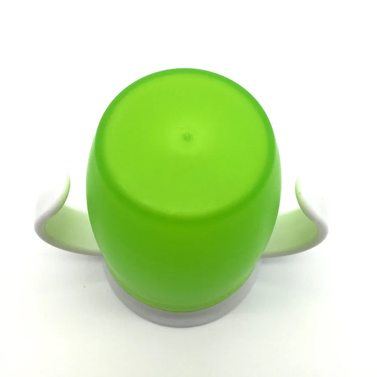 Baby Learning Drinking Cup With Double Handle Flip Lid 360 Degrees Can Be Rotated Leakproof Cup Infants Water Cups Bottle