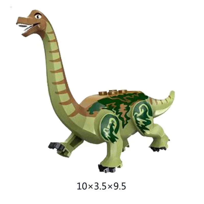 Great Value!!! Mosasaurus Jurassic World Park Dinosaurs Rex Indoraptor Triceratops Indominus Building Block Toys Dinosaur Gift
