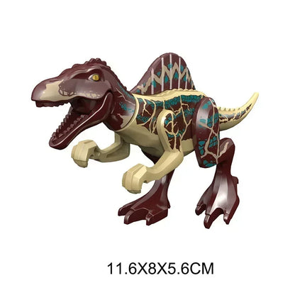 Great Value!!! Mosasaurus Jurassic World Park Dinosaurs Rex Indoraptor Triceratops Indominus Building Block Toys Dinosaur Gift