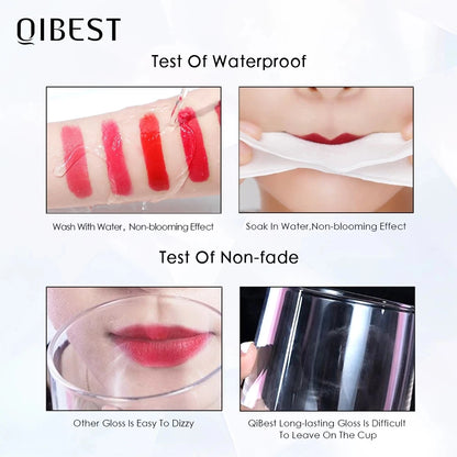 NICEFACE Nude Matte Liquid Lipsticks Waterproof Long Lasting Lip Gloss Sexy Red Velvet Lip Tint Women Makeup Cosmetics Batom