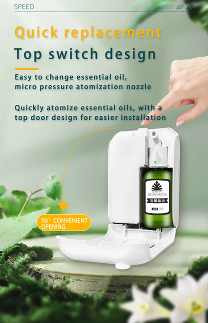 Scent Machine Wall Mounted Professional Aroma Diffuser Bluetooth Smell Distributor Electric Smell for Home Fragrance Diffuser