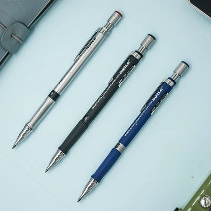 2.0mm Mechanical Pencil Black / Color Lead Refill 2B Sketching Pencil Art Sketch Painting Writing For School & Office Stationery