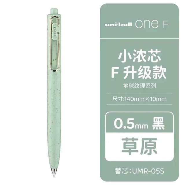 New Japan UNI Small Thick Core Gel Pen UMN-SF Summer Limited Thick Black Uniball One Low Center of Gravity Uniball Signature Pen