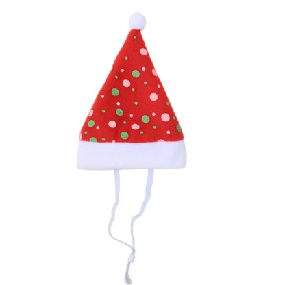 Pet Cat Dog Christmas Hat Cap Puppy Dog Accessories for Small Dogs Costume Dog Caps for Cats Costumes Pet Supplies 강아지 크리스마스