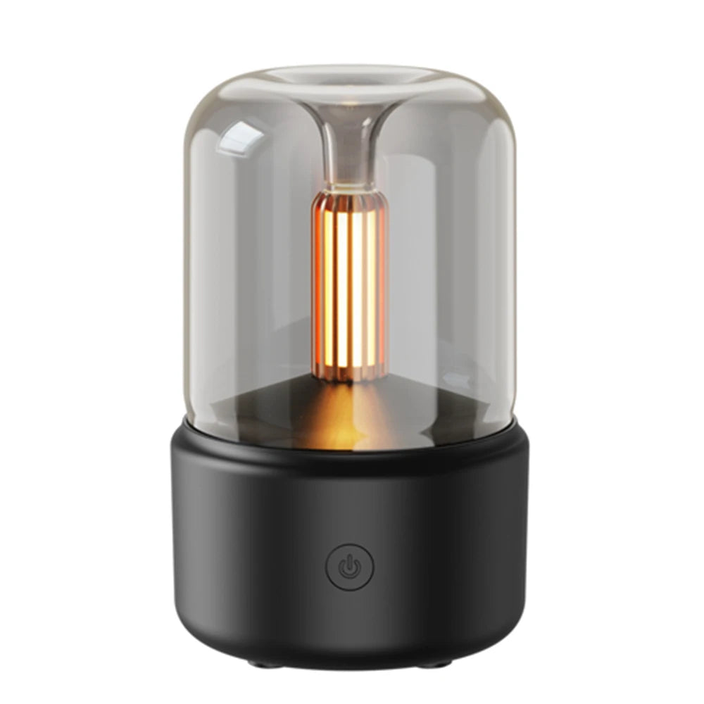 Retro Lamp Aromatherapy Diffuser Air Humidifier Home Room Fragrance USB Electric Ultrasonic Aroma Essential Oil Difusor
