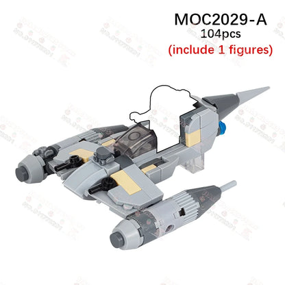 Sci-Fi Movie Series Droid Building Blocks Creative Mini Collector Turret Robot Annihilator Robot Model Bricks Toys For Kids Gift