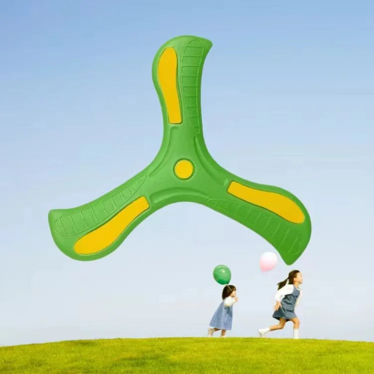 1PC Boomerang Children's Game Pet Toy Parent Child Interactive Toy Educational Outdoor Stress Relieving Toys Spinning Frisbee