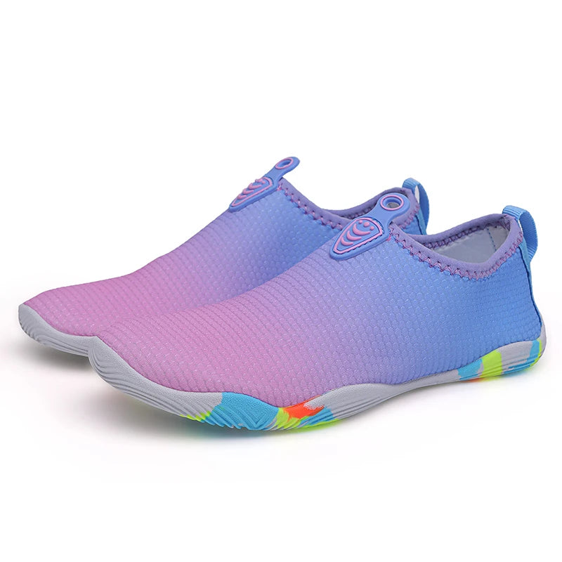 Men Women Aqua Shoes Sneakers Quick Dry Swimming Footwear Unisex Outdoor Breathable Upstream Beach Shoes 35-45#