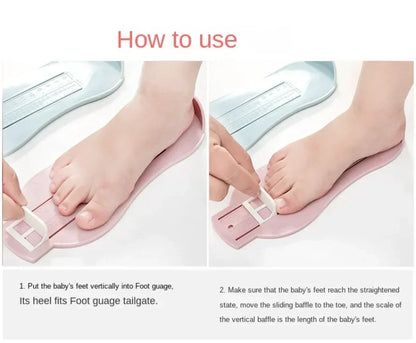 Baby Foot Ruler Kids Foot Length Measuring Device Children Shoes Calculator For Toddler Infant Shoes Fittings Gauge Tools