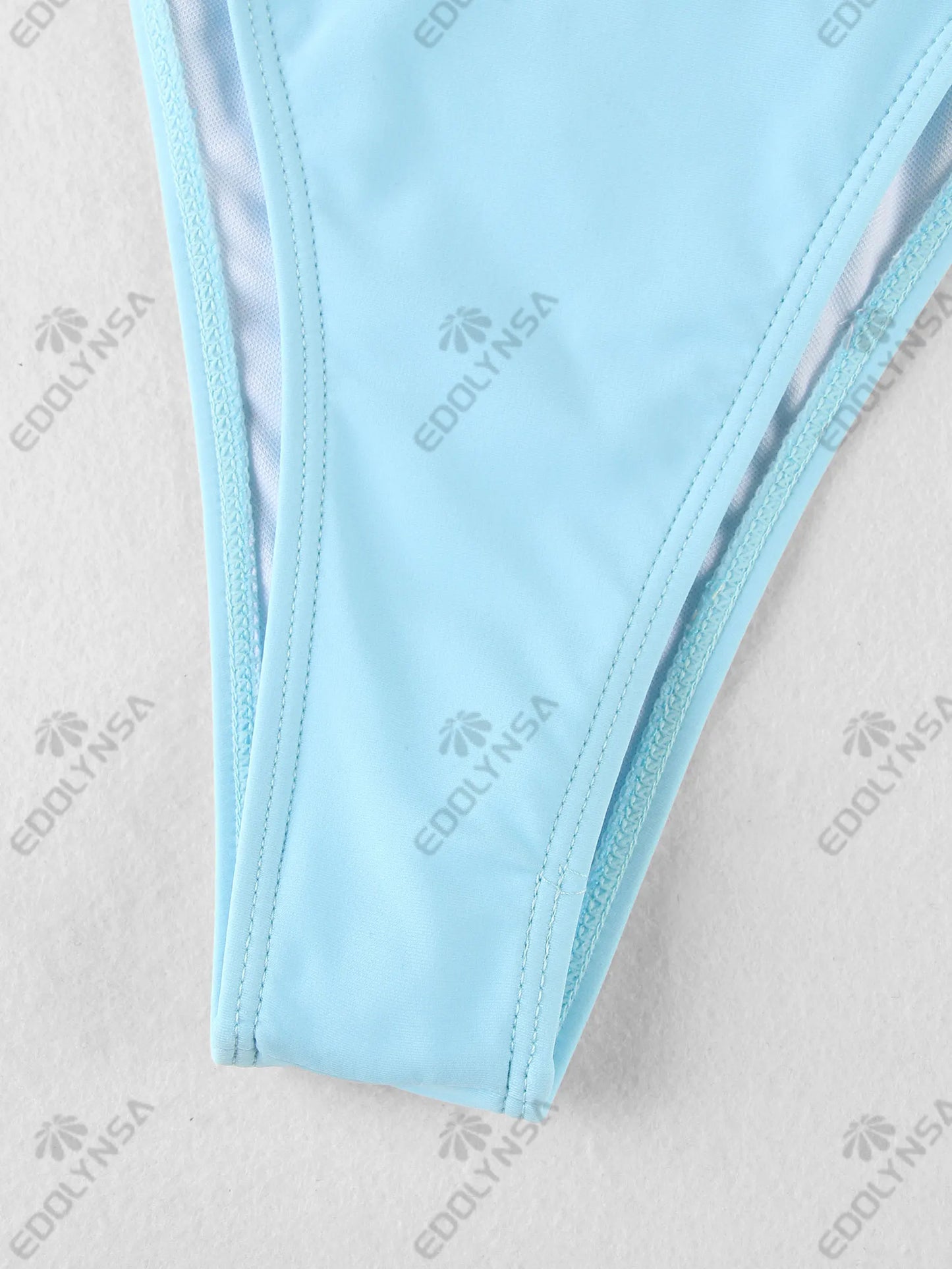 3 Piece Bikini Sets Nightclub Partywear Brazilian Swimsuit O-Ring Bathing Suit with Skirt Thong Biquini Swimwear Women K168