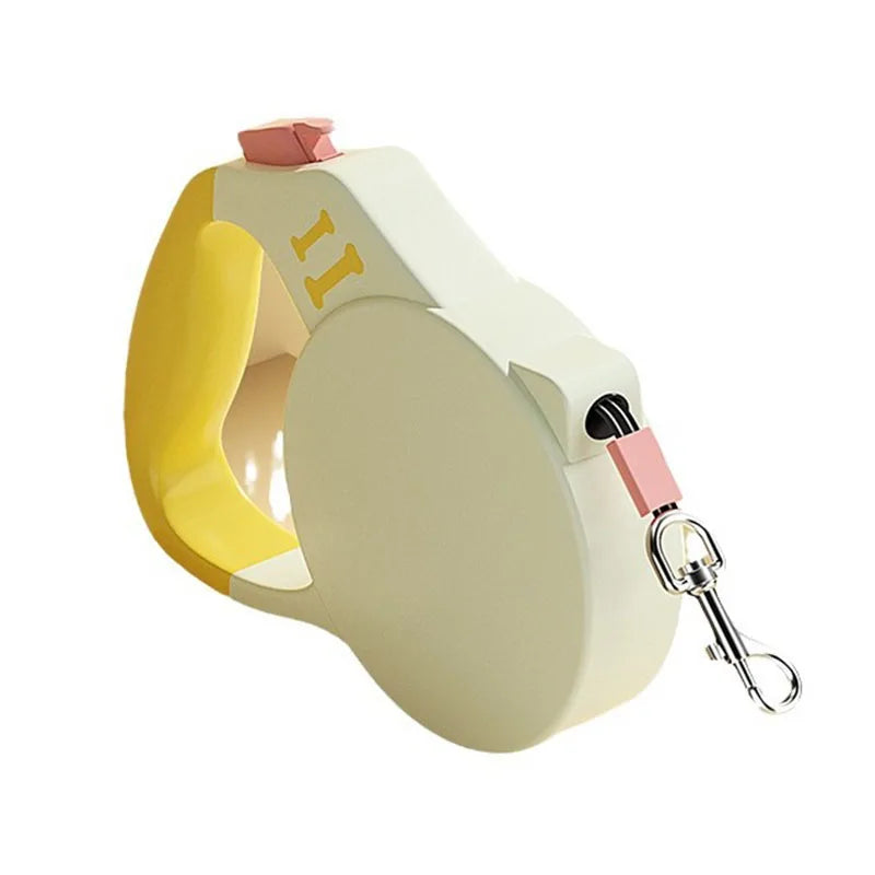 3/5m Automatic Retractable Pet Nylon Lead Walking Traction Dog Leash Small Medium Dogs Cats Durable Strong Roulette Pet Supplies