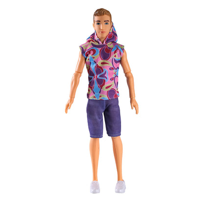 Doll Clothes Ken Doll Clothes Hoodie Sportswear Shirt Coat Outfit Set Doll Accessories Dressing Up Children's Toys,Girls Gift