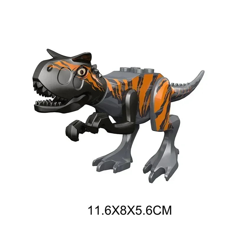 Great Value!!! Mosasaurus Jurassic World Park Dinosaurs Rex Indoraptor Triceratops Indominus Building Block Toys Dinosaur Gift
